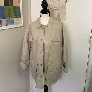 Light tan utility jacket